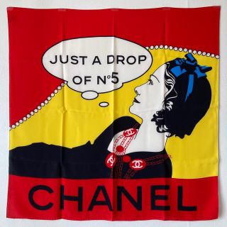 シャネル(CHANEL)の新品 CHANEL ヴィンテージ マドモアゼル スカーフ エルメス ルイヴィトン(バンダナ/スカーフ)