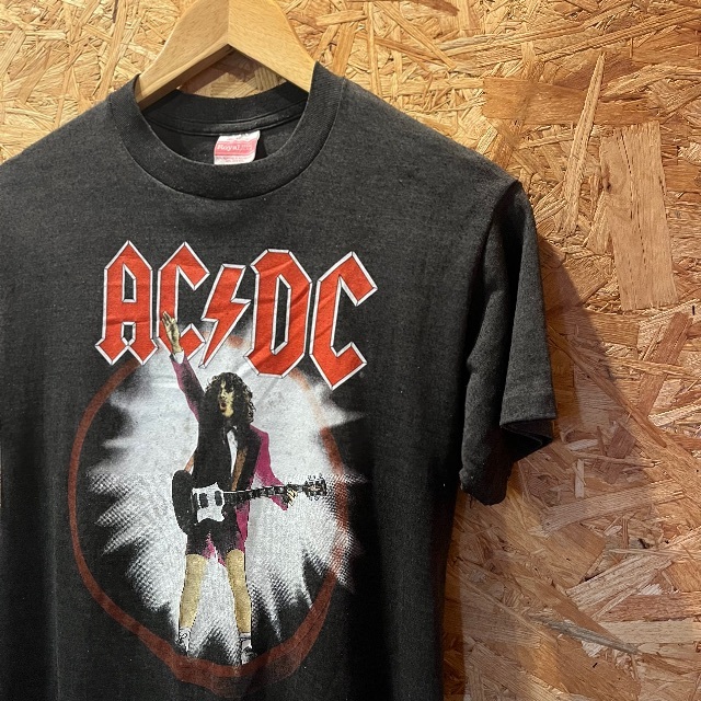 Tシャツ/カットソー(半袖/袖なし) 80's ACDC