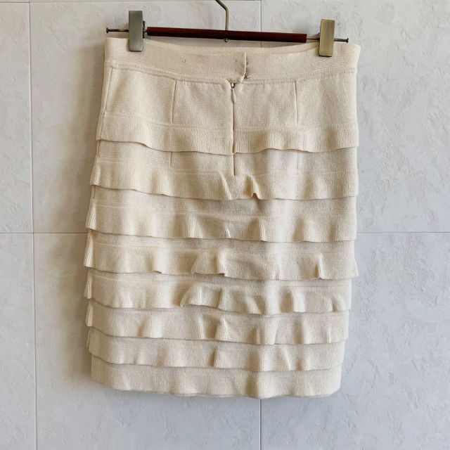 3.1 Phillip Lim - 3.1 Phillip Lim アイボリー フリルスカート ミニの