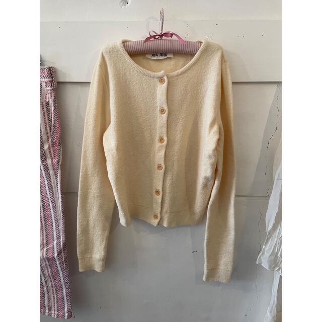 miumiu(ミュウミュウ)のvintage miumiu 90s cardigan. レディースのトップス(カーディガン)の商品写真