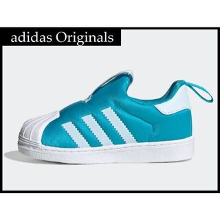 アディダス(adidas)の新品 アディダス 21AW FZ2992 スニーカー ブルー 13.0cm ④(スニーカー)