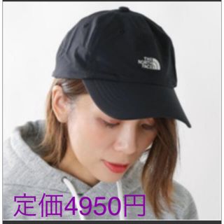 ザノースフェイス(THE NORTH FACE)の【未開封新品】ノースフェイス　キャップ　男女兼用　刺繍ロゴ　ストレッチ素材　撥水(キャップ)