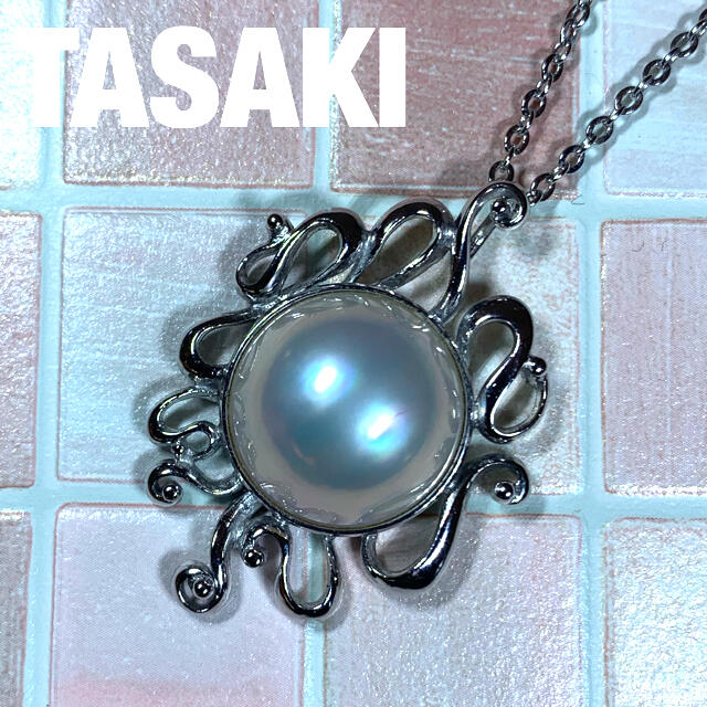 TASAKI(タサキ)のTASAKI タサキ 田崎真珠　マベパール ヴィンテージ　ネックレス レディースのアクセサリー(ネックレス)の商品写真