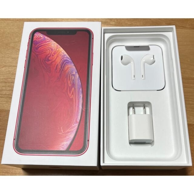 iPhone XR 64GB SIMフリー　RED