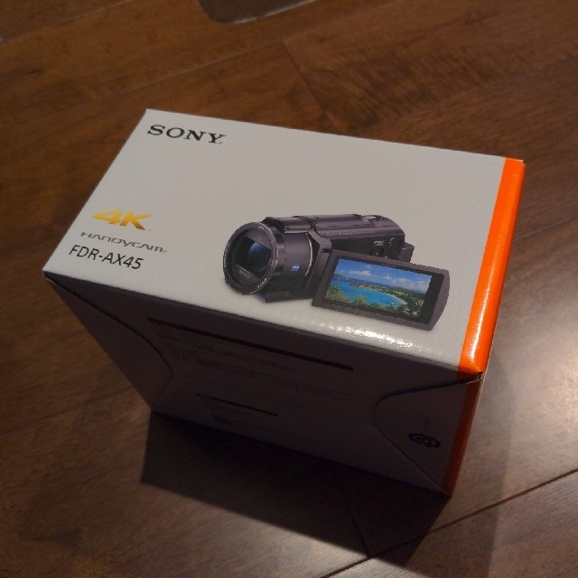 【新品未開封】SONY  デジタルビデオカメラ  FDR-AX45(TI)