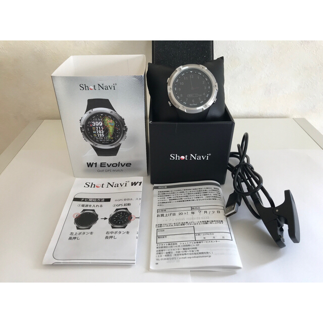 【新品未使用】Shot Navi(ショットナビ) W1 Evolve ブラック