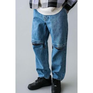 ビューティアンドユースユナイテッドアローズ(BEAUTY&YOUTH UNITED ARROWS)の＜monkey time＞DENIM KNEE ZIP PANTS/デニムパンツ(デニム/ジーンズ)