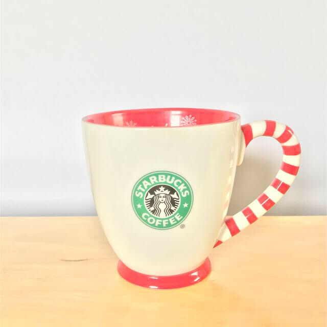 Starbucks Coffee(スターバックスコーヒー)のスターバックス　マグカップ　旧ロゴ　ホリデー キッズ/ベビー/マタニティの授乳/お食事用品(マグカップ)の商品写真