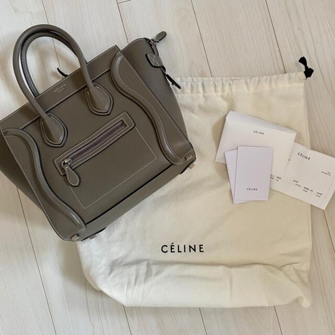 CELINE - 正規品 CELINE セリーヌ ラゲージ マイクロ スリ CELINE - 正規品 CELINE セリーヌ ラゲージ マイクロ スリ