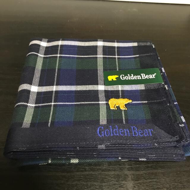 Golden Bear(ゴールデンベア)のGolden Bearハンカチ　新品 メンズのファッション小物(ハンカチ/ポケットチーフ)の商品写真