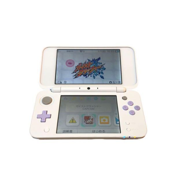 ニンテンドー2DS(ニンテンドー2DS)の☆極美品☆ Newニンテンドー2DS LL ホワイト×ラベンダー エンタメ/ホビーのゲームソフト/ゲーム機本体(携帯用ゲーム機本体)の商品写真