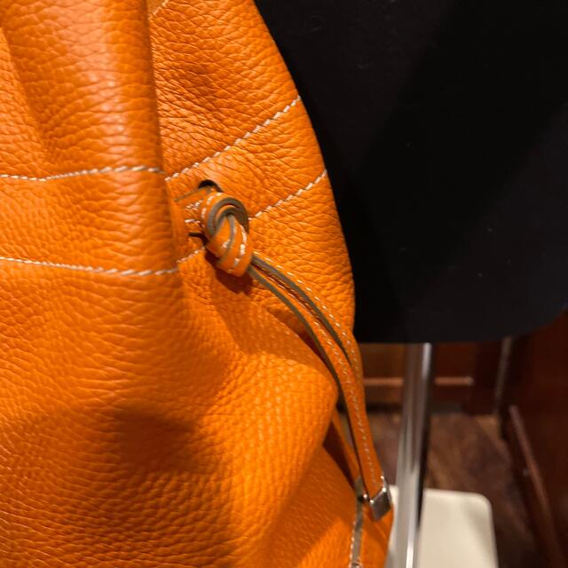 TOD'S(トッズ)のTOD’S オレンジ　トートバッグ レディースのバッグ(トートバッグ)の商品写真