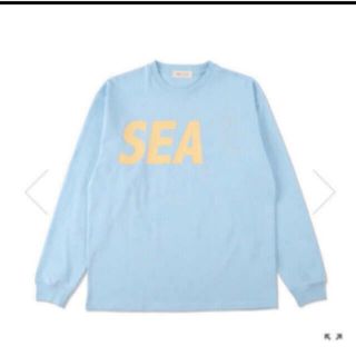 ウィンダンシー(WIND AND SEA)のWIND AND SEA 22SS L/S T-SHIRT Sky Lサイズ(Tシャツ/カットソー(七分/長袖))