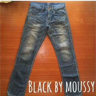 ブラックバイマウジー(BLACK by moussy)のBlack by moussy＊ブルーデニム＊スキニー　サイズ23(デニム/ジーンズ)