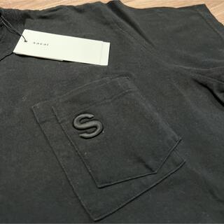 sacai - sacai サカイ ロゴ logo ポケットTシャツ Mサイズ2の通販 by ...