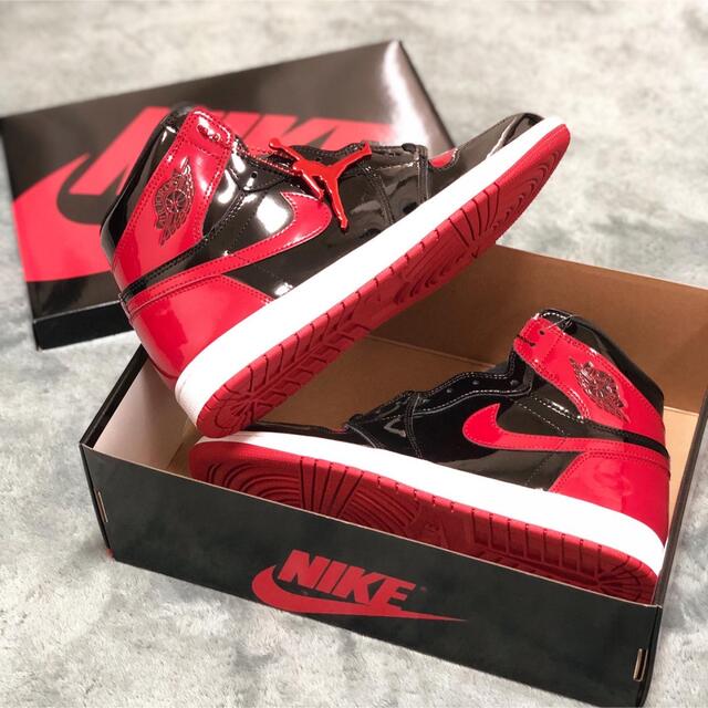 スニーカーNike Air Jordan 1 High OG "Patent Bred"