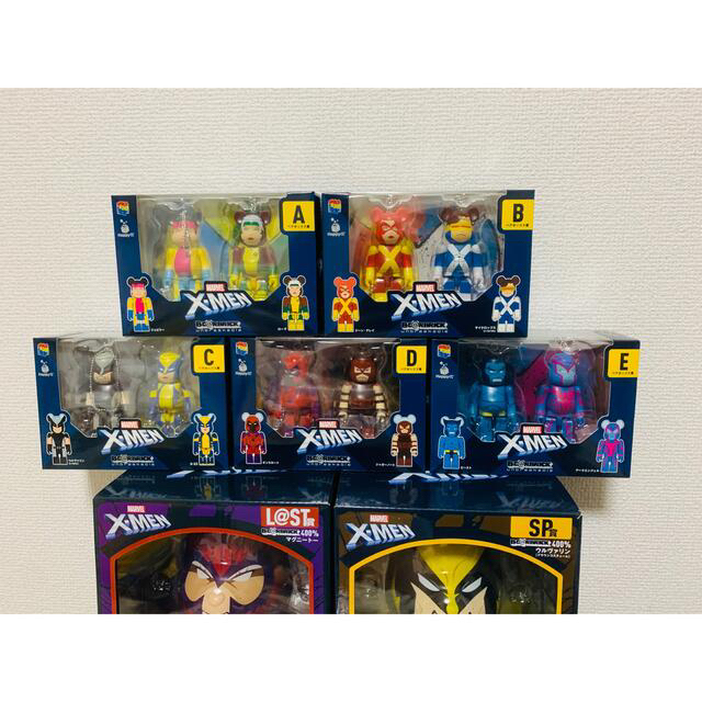 ベアブリック BE@RBRICK Happy くじ X-Men