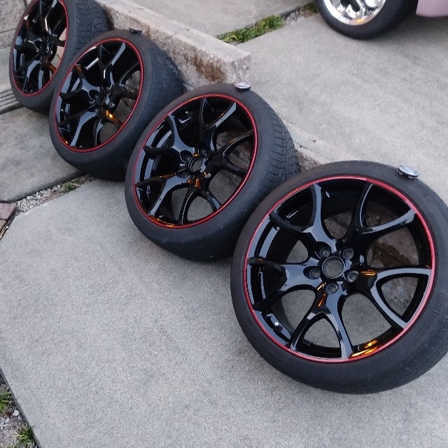 BBS 鍛造 RX8純正 ホイール 4本 +47 8J 225/40r19