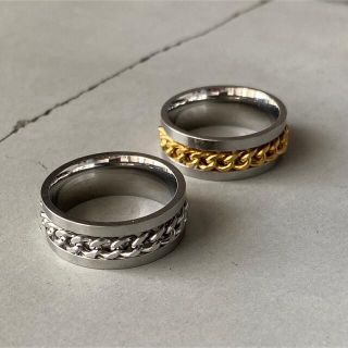 ユナイテッドアローズ(UNITED ARROWS)のCenter chain ring No.58(リング(指輪))