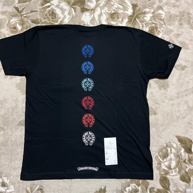 Tシャツ/カットソー(半袖/袖なし)CHROME HEARTS マルチカラー　ホースシュー　tee XL tシャツ