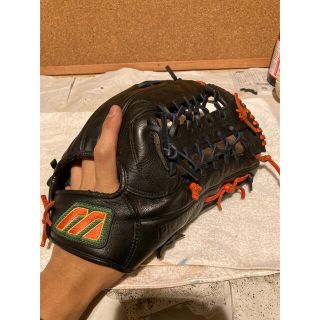 ミズノ(MIZUNO)のミズノ ビューリーグ 赤ビュー メンテナンス済み(グローブ)