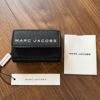 マークバイマークジェイコブス(MARC BY MARC JACOBS)のマークバイマークジェイコブス★タグ付き新品！正規品★小銭入れ付きミニお財布　黒(財布)