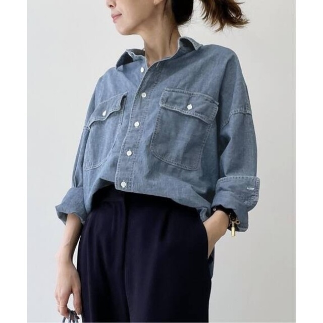REMI RELIEF Chambray Shirt