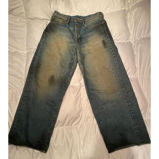 BEAMS - シュガーヒル OILED FADE DENIM PANTSの通販 by