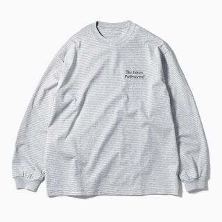 1LDK SELECT - ennoy ロンT GRAY × NAVYの通販 by shop｜ワンエル