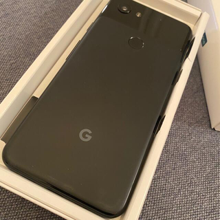 グーグルピクセル(Google Pixel)のPixel3a simフリー Black 64GB　softbank(スマートフォン本体)