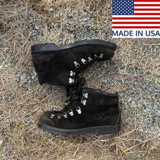 パラブーツ(Paraboot)の【vintage】アメリカ製　パラブーツ　スエード　個性的　military(ブーツ)