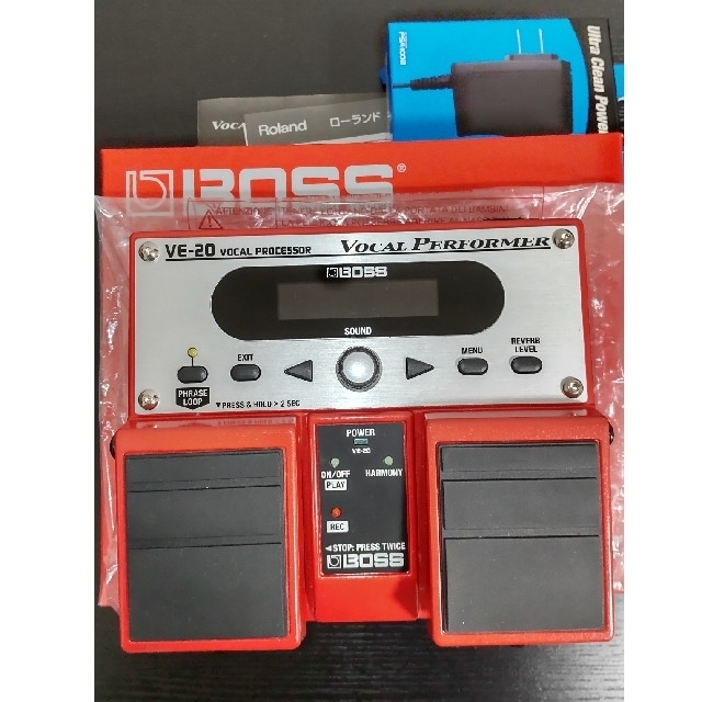 BOSS(ボス)のBOSS VE-20  ボーカルエフェクター　ルーパー　使用少 楽器のレコーディング/PA機器(エフェクター)の商品写真