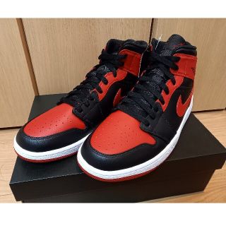 ナイキ(NIKE)のNike Air Jordan1 Mid Bred(スニーカー)