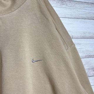 NIKE - 【入手困難!!】ナイキ ✈︎刺繍ロゴ ハーフジップ ゆるだぼ