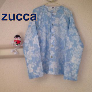 ズッカ(ZUCCa)のズッカ ★ ボタニカル柄 変形ブラウス(シャツ/ブラウス(長袖/七分))