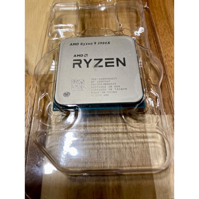 スマホ/家電/カメラAMD Ryzen 9 3900X (3.8GHz/TC:4.6GHz)