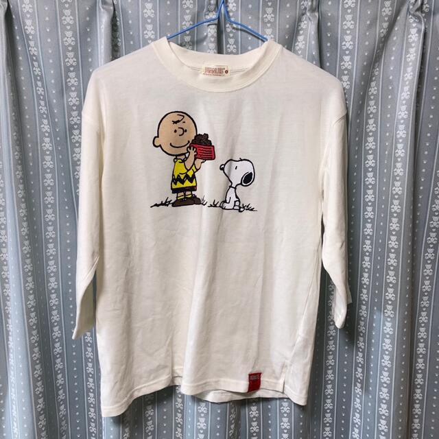 PEANUTS(ピーナッツ)のPEANUTS（SNOOPY）レディース　七分袖Ｔシャツ　 レディースのトップス(Tシャツ(長袖/七分))の商品写真