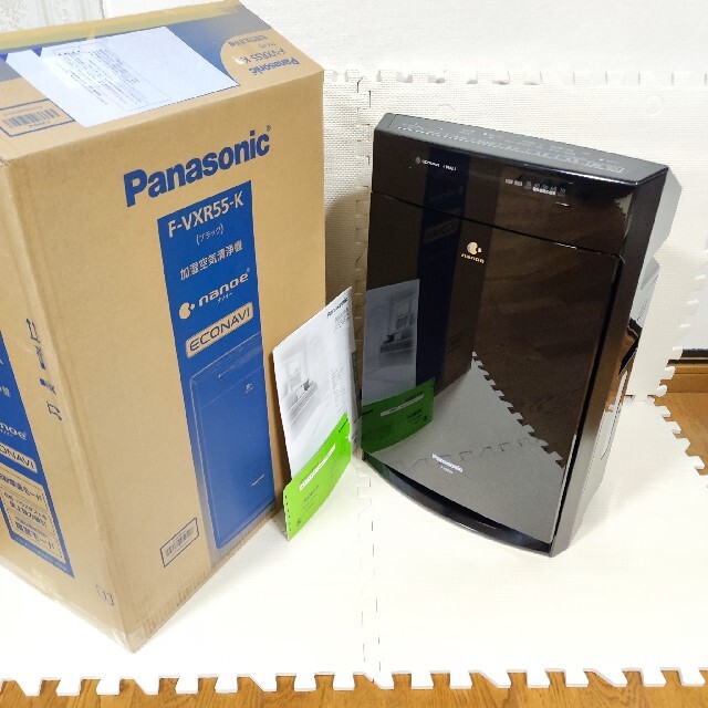 【保証2023.1迄／極美品】Panasonic 加湿空気清浄機