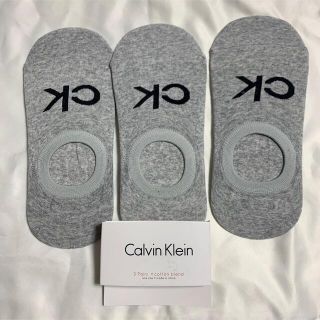 カルバンクライン(Calvin Klein)のCalvin Klein 3足24.5-28cmカルバンクライン くるぶし靴下(ソックス)