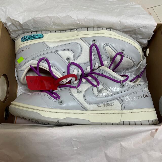 off white Nike dunk lot 45 27.0cm