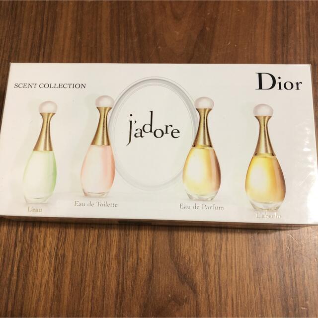 Christian Dior(クリスチャンディオール)の【新品未使用】Dior ディオール　ジャドール　ミニ　4本セット コスメ/美容の香水(香水(女性用))の商品写真