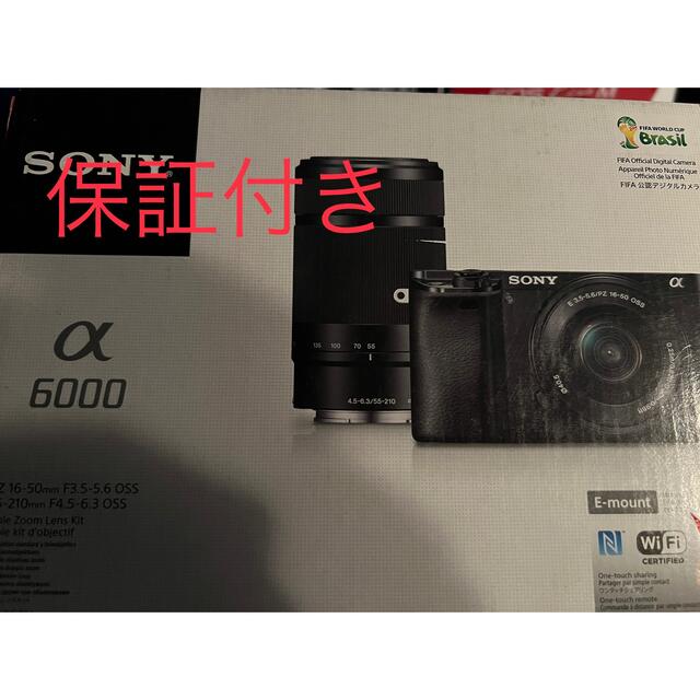 SONY ダブルズームレンズキット α6000 ILCE-6000 ILCE-6400001N秒ISO