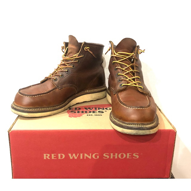 REDWING(レッドウィング)のRED WING レッドウィング 1907 ブーツ 25.5㎝ ブラシ付き メンズの靴/シューズ(ブーツ)の商品写真