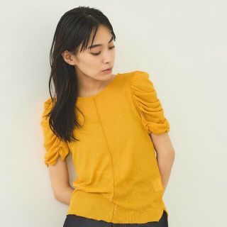 パブリックトウキョウ(PUBLIC TOKYO)のPUBLIC TOKYO パブリックトウキョウ　パフスリーブスラブカット(Tシャツ(半袖/袖なし))