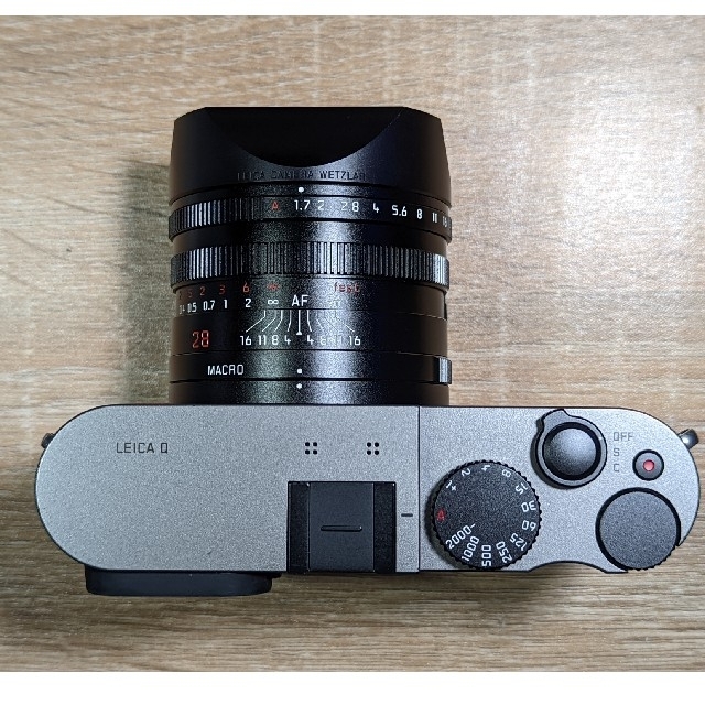 LEICA(ライカ)のLEICA Q Typ116 チタングレー  良品 スマホ/家電/カメラのカメラ(コンパクトデジタルカメラ)の商品写真