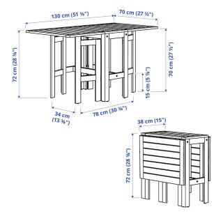 IKEA - 【新品未使用】エップラロー 屋外用 ガーデンテーブルの通販 by