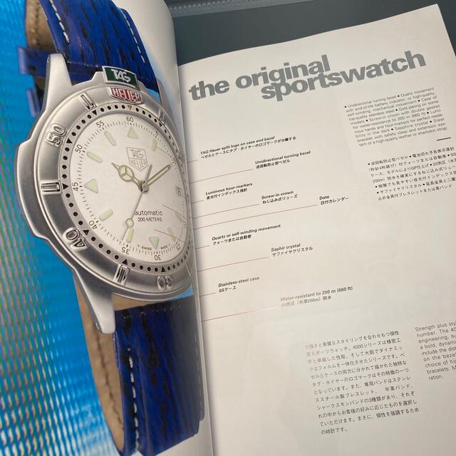 TAG Heuer(タグホイヤー)のタグホイヤー　カタログ1996 メンズの時計(腕時計(アナログ))の商品写真