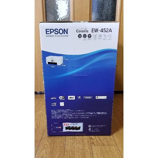 EPSON(エプソン)の【新品未開封】EPSON EW-452A エプソン プリンター インクジェット スマホ/家電/カメラのPC/タブレット(PC周辺機器)の商品写真