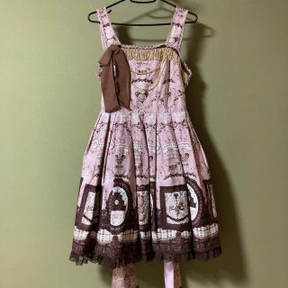 アンジェリックプリティー(Angelic Pretty)のAngelic Pretty musee du chocolat JSK+KC(ひざ丈ワンピース)