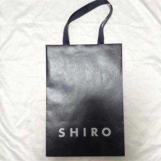 シロ(shiro)のSHIRO 紙袋(ショップ袋)